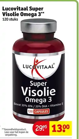 Kruidvat Lucovitaal Super Visolie Omega 3 aanbieding