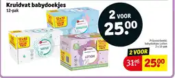 Kruidvat Kruidvat babydoekjes aanbieding