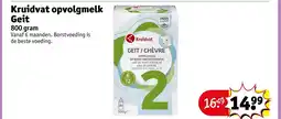 Kruidvat Kruidvat opvolgmelk Geit aanbieding