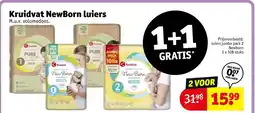 Kruidvat Kruidvat NewBorn luiers aanbieding