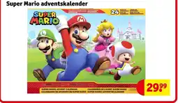 Kruidvat Super Mario adventskalender aanbieding