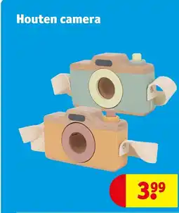 Kruidvat Houten camera aanbieding