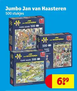Kruidvat Jumbo Jan van Haasteren comic puzzle aanbieding