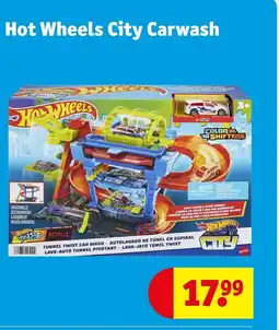Kruidvat Hot Wheels City Carwash aanbieding