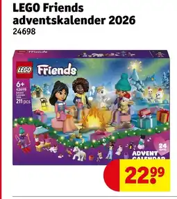 Kruidvat LEGO Friends adventskalender 2026 aanbieding