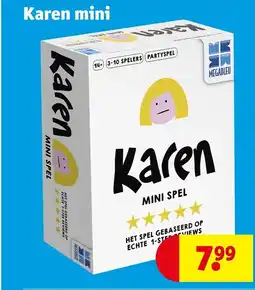 Kruidvat Karen mini aanbieding