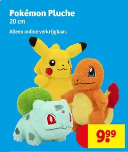 Kruidvat Pokémon Pluche aanbieding