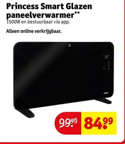 Kruidvat Princess Smart Glazen paneelverwarmer aanbieding