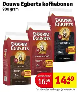 Kruidvat Douwe Egberts Koffiebonen aanbieding