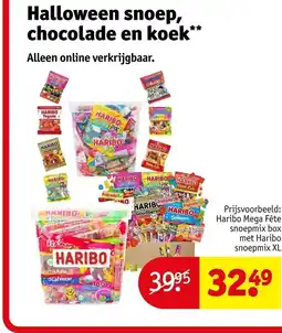 Kruidvat Haribo snoepmix aanbieding