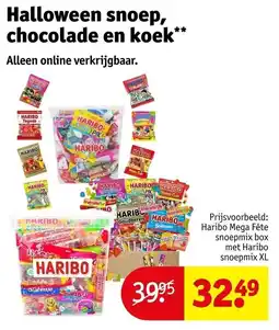 Kruidvat Halloween Snoep, Chocolade en Koek aanbieding