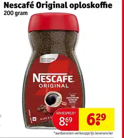 Kruidvat Nescafé Original oploskoffie aanbieding