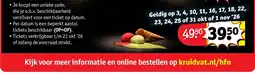 Kruidvat Ticket aanbieding