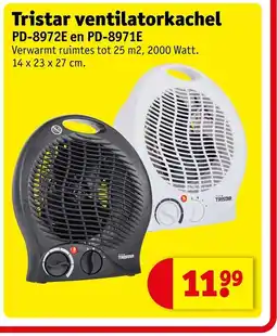 Kruidvat Tristar ventilatorkachel aanbieding