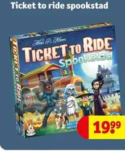 Kruidvat Ticket to Ride Spookstad aanbieding