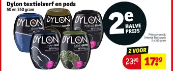 Kruidvat Dylon textielverf en pods aanbieding