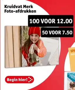Kruidvat Foto-afdrukken aanbieding