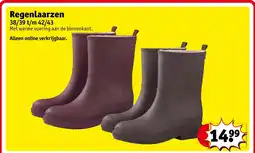 Kruidvat Regenlaarzen aanbieding