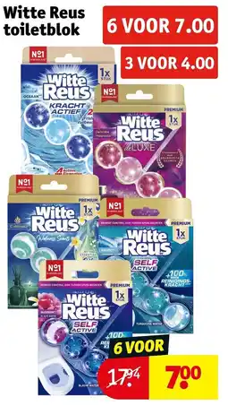 Kruidvat Witte Reus Toiletblok aanbieding