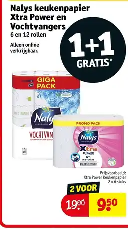 Kruidvat Nalys keukenpapier aanbieding