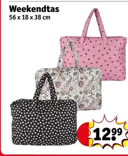 Kruidvat Weekendtas aanbieding