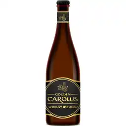Jumbo Gouden Carolus Whiskey Infused Dark 750ML aanbieding
