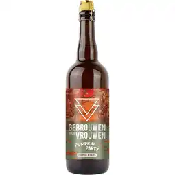 Jumbo Gebrouwen Door Vrouwen Pumpkin Party 750ML aanbieding
