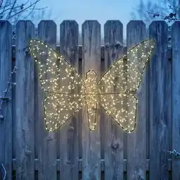 Action XL vlinder met kerstverlichting - voor buiten aanbieding