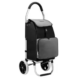 ANWB Packaway 45L boodschappentrolley met koelvak Grijs aanbieding