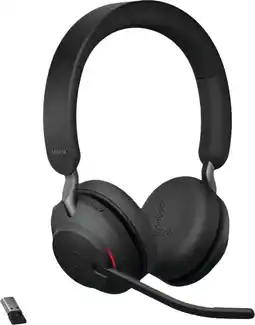 Coolblue Jabra Evolve2 65 Link380a MS Stereo Black aanbieding