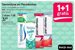 Etos Sensodyne en Parodontax aanbieding