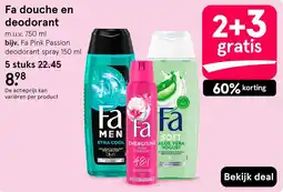 Etos Fa douche en deodorant aanbieding