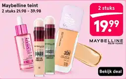 Etos Maybelline teint aanbieding