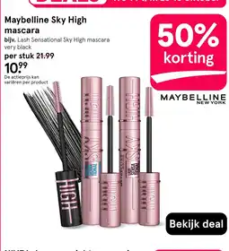 Etos Maybelline Sky High mascara aanbieding