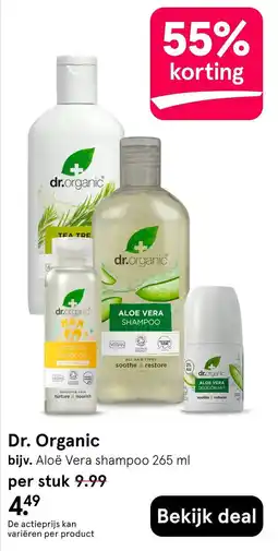 Etos Dr. Organic aanbieding