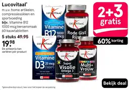 Etos Lucovitaal Vitamine B12 1000 mcg aanbieding