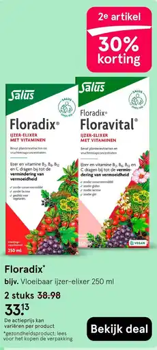 Etos Salus Floradix aanbieding