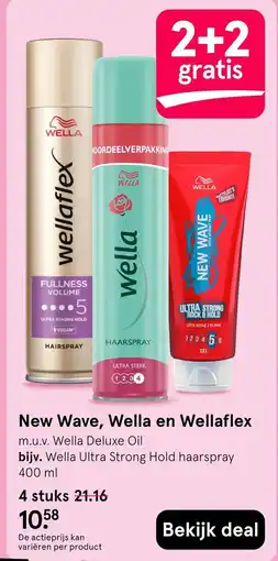Etos New Wave, Wella en Wellaflex aanbieding