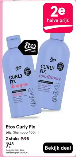 Etos Etos Curly Fix aanbieding