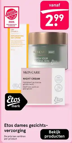 Etos Etos night cream aanbieding