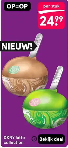 Etos DKNY latte collection aanbieding