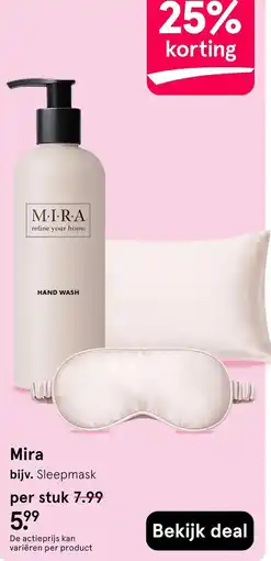 Etos Mira Sleepmask aanbieding