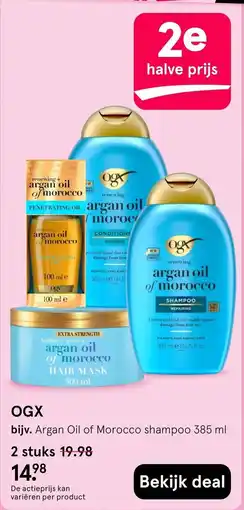 Etos OGX argan oil of morocco aanbieding