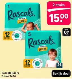 Etos Rascals luiers aanbieding