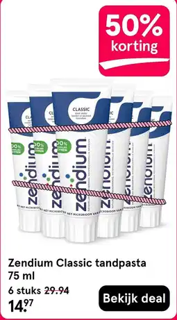 Etos Zendium Classic tandpasta aanbieding