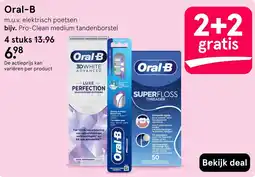 Etos Oral-B Pro-Clean medium tandenborstel aanbieding
