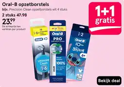 Etos Oral-B opzetborstels aanbieding
