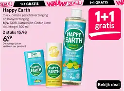 Etos Happy Earth shower gel aanbieding
