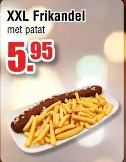 Ter Huurne Holland Markt XXL Frikandel met patat aanbieding
