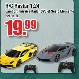 Ter Huurne Holland Markt R/C Rastar 1:24 Lamborghini Aventador SVJ of Sesto Elemento aanbieding